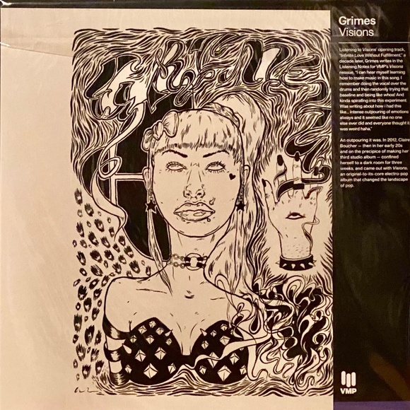 Grimes - Visions LP Vinyl - Picture 2 of 2